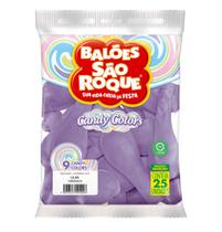 Bexiga/Balões Candy Color N9" Várias Cores São Roque