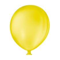 Bexiga Balões Liso Bexigão Fat Ball Nº 250 Amarelo - 01 Unid