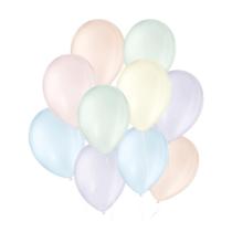 Bexiga Balões Liso Redondo Nº 5 Candy Pastel - 50 Unid