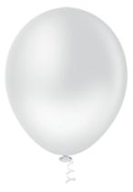 Bexiga Balões Liso Redondo Nº 9 Branco - 50 Unid - Pic Pic