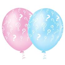 Bexiga Fantasia Revelação 10" Sortida Pic Pic 25 Unidades