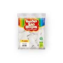 Bexiga liso branco polar 7 polegadas - sao roque Bexiga liso branco polar 7 polegadas - sao roque