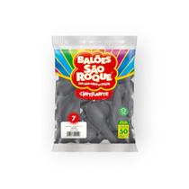 Bexiga prateado cintilante 7 polegadas - sao roque