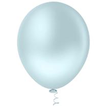 Bexiga Redonda Granfesta 9" Candy Azul Pic Pic 50 Unidades