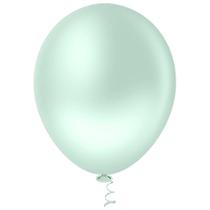 Bexiga Redonda Granfesta 9" Candy Verde Pic Pic 50 Unidades