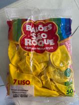 Bexiga São Roque Tamaho 7 Liso Amarelo Bexiga São Roque Tamaho 7 Liso Amarelo