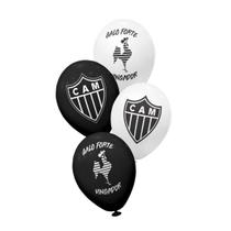 Bexigas Balões Atlético Mineiro Galo Nº8 C/ 20 Unid.