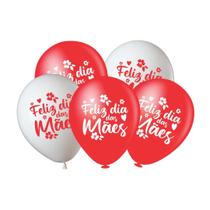 Bexigas Balões Tema Nº 8 Feliz Dia Das Mães C/ 20 Unid. Bexigas Balões Tema Nº 8 Feliz Dia Das Mães C/ 20 Unid.
