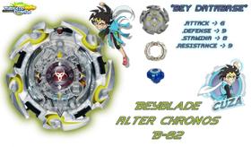 Beyblade Burst Alter Chronos B-82 Sem Lançador Beyblade