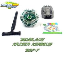 Beyblade Burst C/Lançador Grip Kerbeus Beyblader Ken