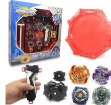 Beyblade Burst Com Arena Mais Grip Lançador . Beyblade Burst Com Arena Mais Grip Lançador .
