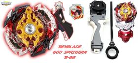 Beyblade Burst Metals Com Lançador God Spriggan Shu Beyblade Beyblade Burst Metals Com Lançador God Spriggan Shu Beyblade