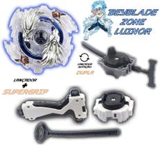 Beyblade Burst Metals Com Lançador Lost Luinor Lui Beyblade Burst