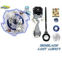 Beyblade Burst Metals Com Lançador Lost Luinor Lui - TORNADO GYRO