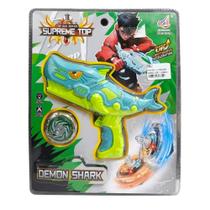 Beyblade Com Lançador Demon Shark Domni Beyblade Com Lançador Demon Shark Domni