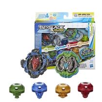 Beyblade Kit Mestre Slingshock Luinor L4 vs. Hercules H4 Beyblade Hasbro E6779