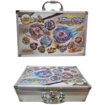 Beyblade Maleta De Alumínio Kitstorm Gyro Dazzle Detonation - Toys Import L-242