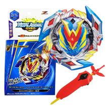 Beyblade Winning Valkyrie 12VI + Lançador - Metal Gyro Beyblade Winning Valkyrie 12VI + Lançador - Metal Gyro