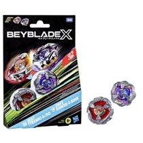 Beyblade X Beat Tyranno 4-70Q e Faca Shinobi 4-80HN - Brinquedo
