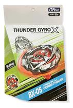 Beyblade X Bx-05 Thunder Gyro Vermelho J24207 Vermelho