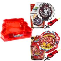 Beyblades Dead Phoenix Vs Revive Phoenix - QD Vermelha Beyblades Dead Phoenix Vs Revive Phoenix - QD Vermelha