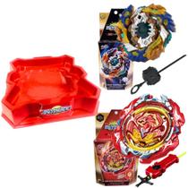 Beyblades Geist Fafnir Vs Revive Phoenix - QD Vermelha