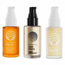 Beyoung Kit - Booster + Primer Gold + Vita C 18 para Rejuvenescimento Facial