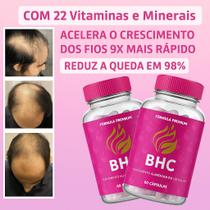BHC Tratamento Antiqueda Eficaz Para Cabelos E Unhas Bhc