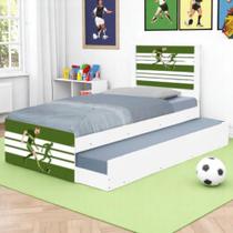 Bi Cama Juvenil Zap com Cabeceira Futebol Jogador