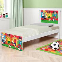 Bi Cama Juvenil Zap Futebol Meninos com Colchões