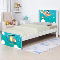 Bi Cama Juvenil Zap Patrulha Animal com Colchões