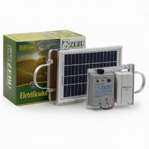 Bi eletrificador solar bateria integrada zebu zs20 20km choque cerca eletrica