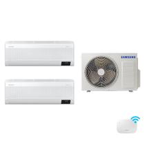 Bi-Split Samsung WindFree 18.000 BTUs (Hi Wall 9.000 e 12.000) Quente/Frio com WiFi