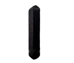 Bi Terminado Quartzo Preto Lapidado p Pingente Furo Vazado Bi Terminado Quartzo Preto Lapidado p Pingente Furo Vazado