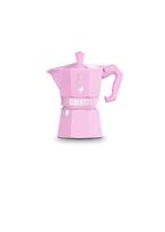 Bialetti, Cafeteira Moka Express Exclusive Pink 3 Xicaras Bialetti, Cafeteira Moka Express Exclusive Pink 3 Xicaras