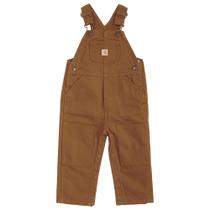 Bib Overall Carhartt Baby-boys Infant Washed Duck Brown 12M Bib Overall Carhartt Baby-boys Infant Washed Duck Brown 12M