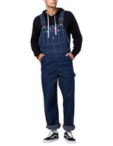 Bib Overall Dickies Indigo Rigid, tamanho 36x34 Bib Overall Dickies Indigo Rigid, tamanho 36x34