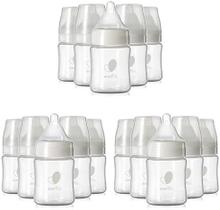 Biberón para bebé Evenflo Feeding Balance Plus cuello ancho Tecnología de ventilación Proflo Para recién nacido e infante Libre de BPA 5 onzas, paquete de 18