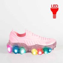 Bibi Tenis Jogging Cf Led Inf Mna 1217070 Iogurte.