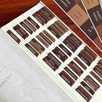 Bible Tabs Thinkor Reposition laminado com estampa grande marrom