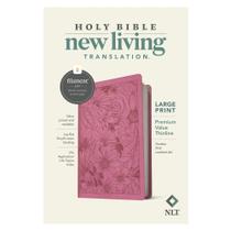 Bible Tyndale NLT, estampa grande, premium, rosa fino Bible Tyndale NLT, estampa grande, premium, rosa fino