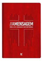 Bíblia A Mensagem - Letra Gigante - Bíblia Em Linguagem Contemporânea - Vermelha Sortido