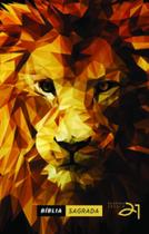 Bíblia a21 capa dura - lion efeito low poly - VIDA NOVA