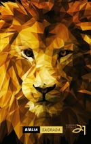 Bíblia A21: Capa Dura - Lion Efeito Low Poly - Vida Nova