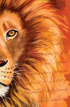 Bíblia ACF SLIM Leão Laranja Letra Normal: Almeida Corrigida Fiel