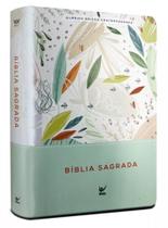 Bíblia aec - letra gigante - capa verde estampada - VIDA
