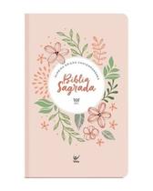 Bíblia AEC - Letra Grande - Capa PU- Salmão