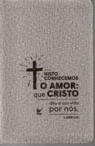 Biblia Almeida Contemporanea Slim Cruz Cinza