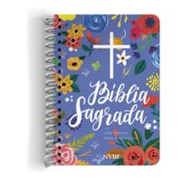 Bíblia Anote NVI Espiral Céu Azul