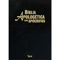 Biblia apologetica com apocrifos - luxo rc preta